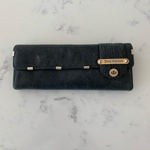 Juicy Couture Black Leather Wallet